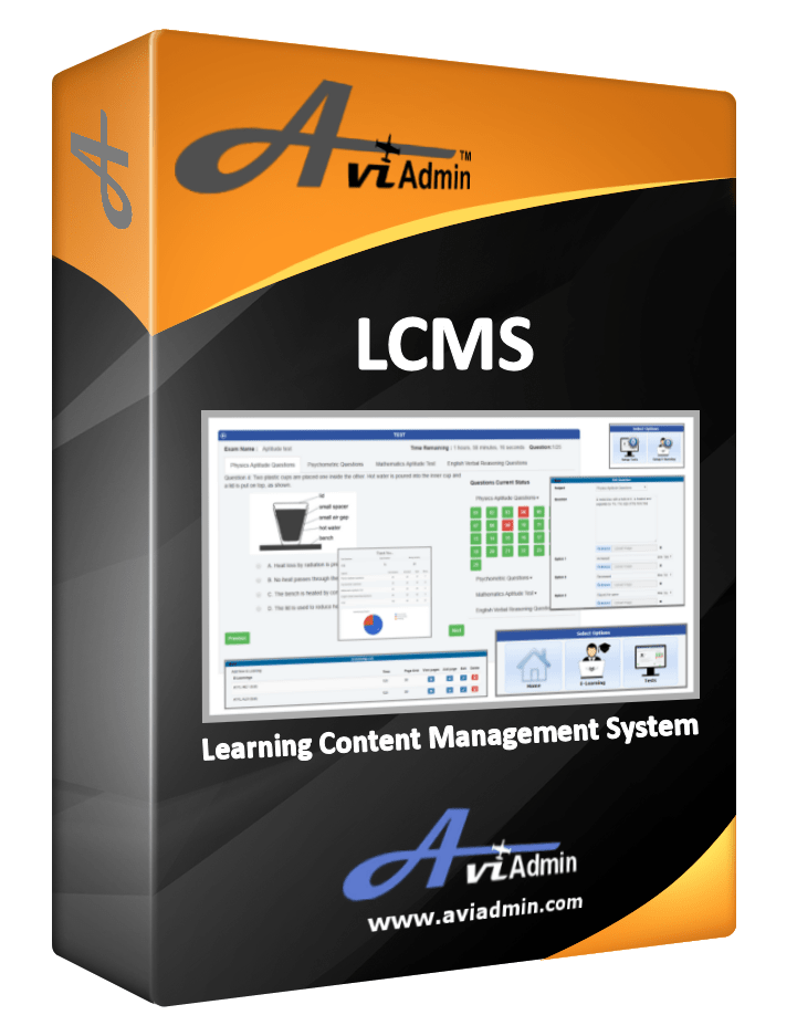 AviAdmin - Learning content management system